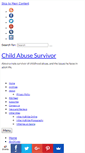 Mobile Screenshot of childabusesurvivor.net